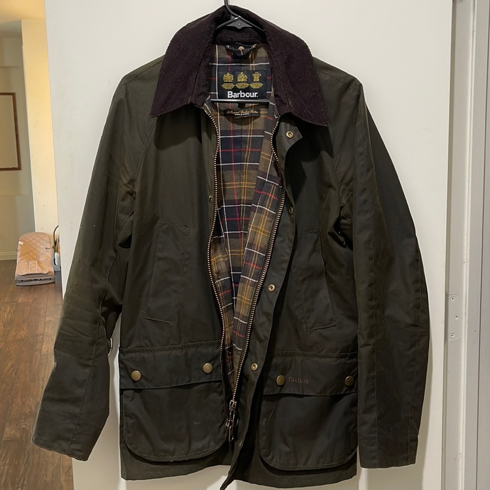 Barbour Ashby jacket olive